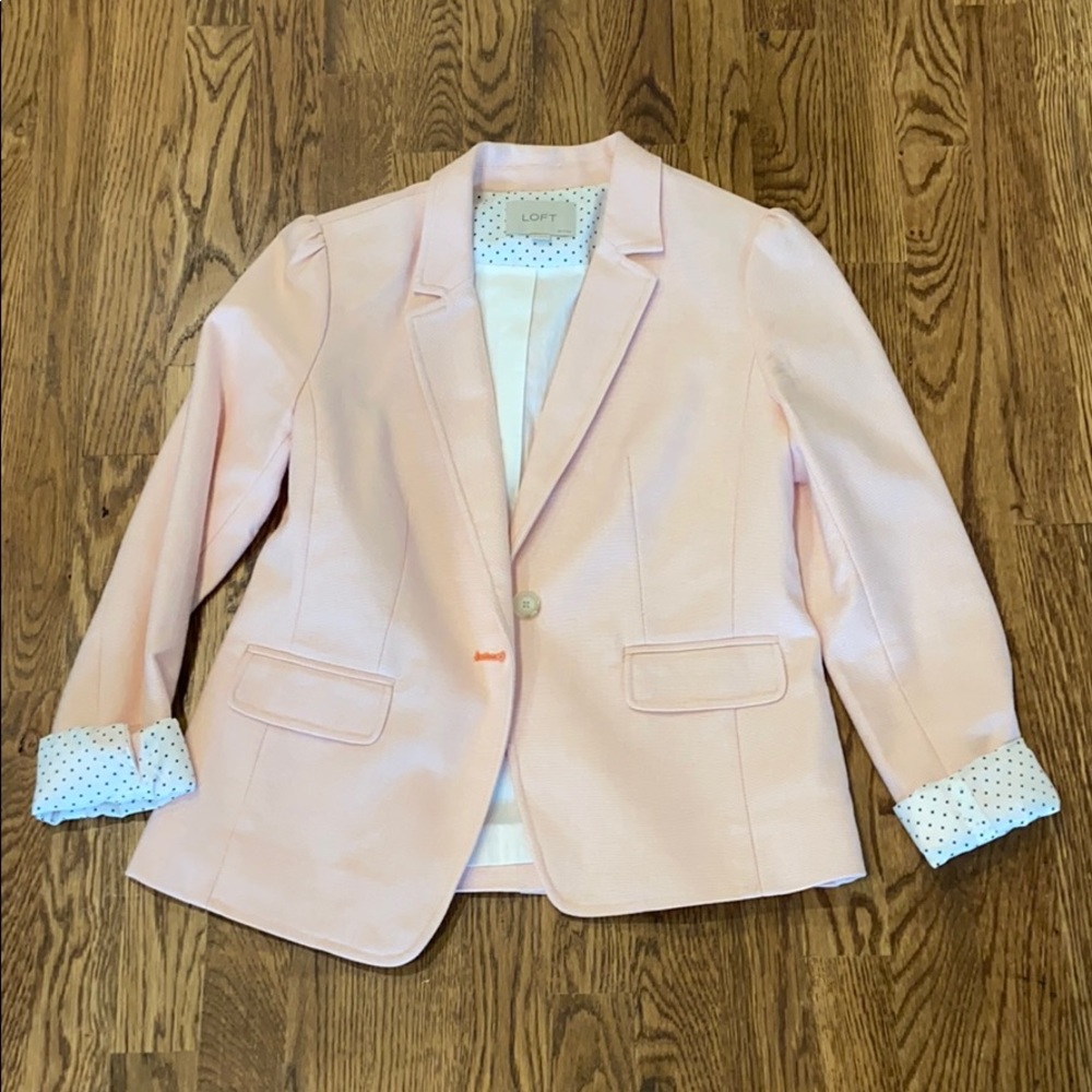 Loft | light pink blazer